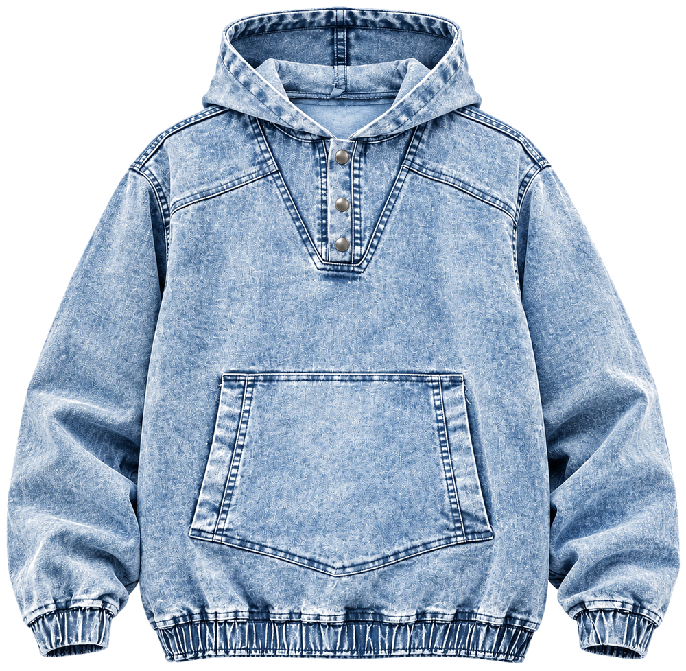 Denim Hoodie