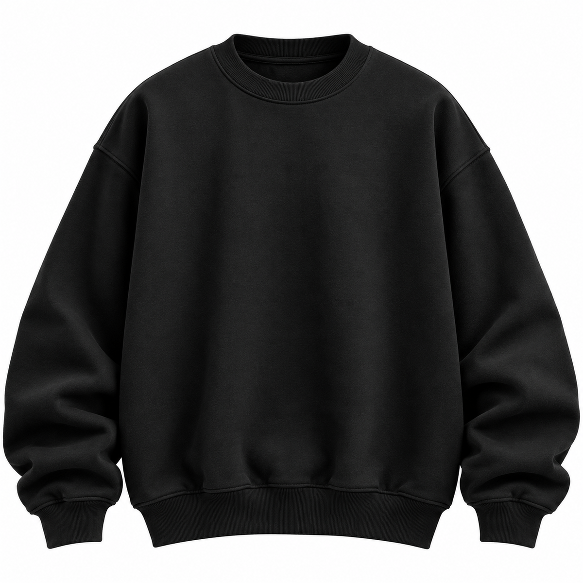Plain Baggy Sweatshirt
