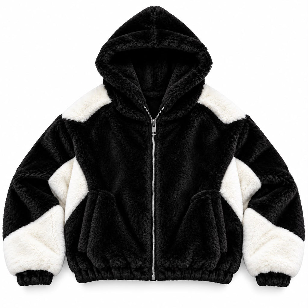 Panda Fluffy Hoodie