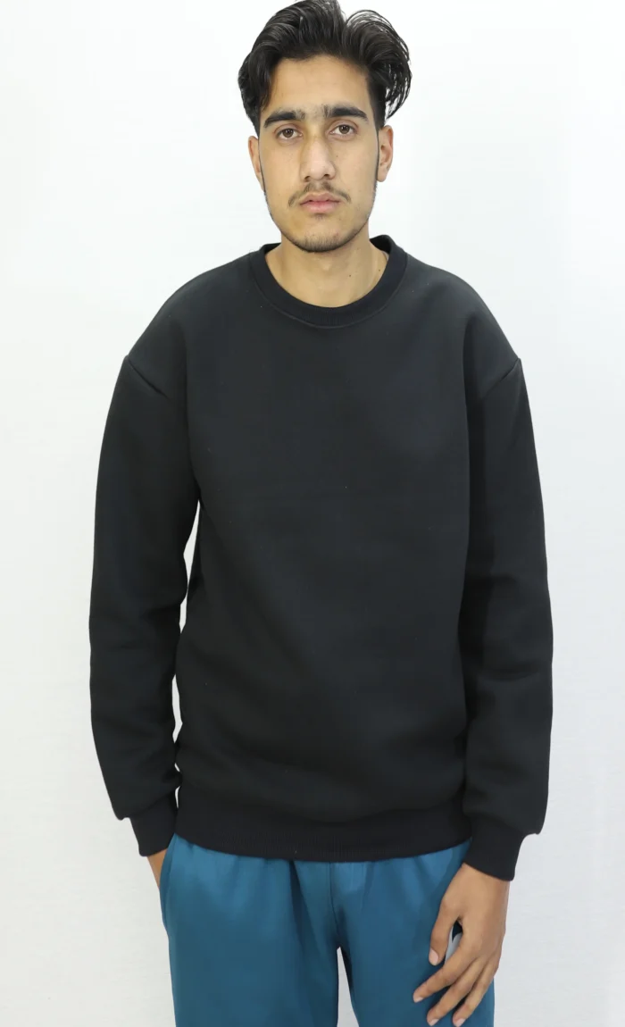 Black Stylish Sweatshirt - Image 2