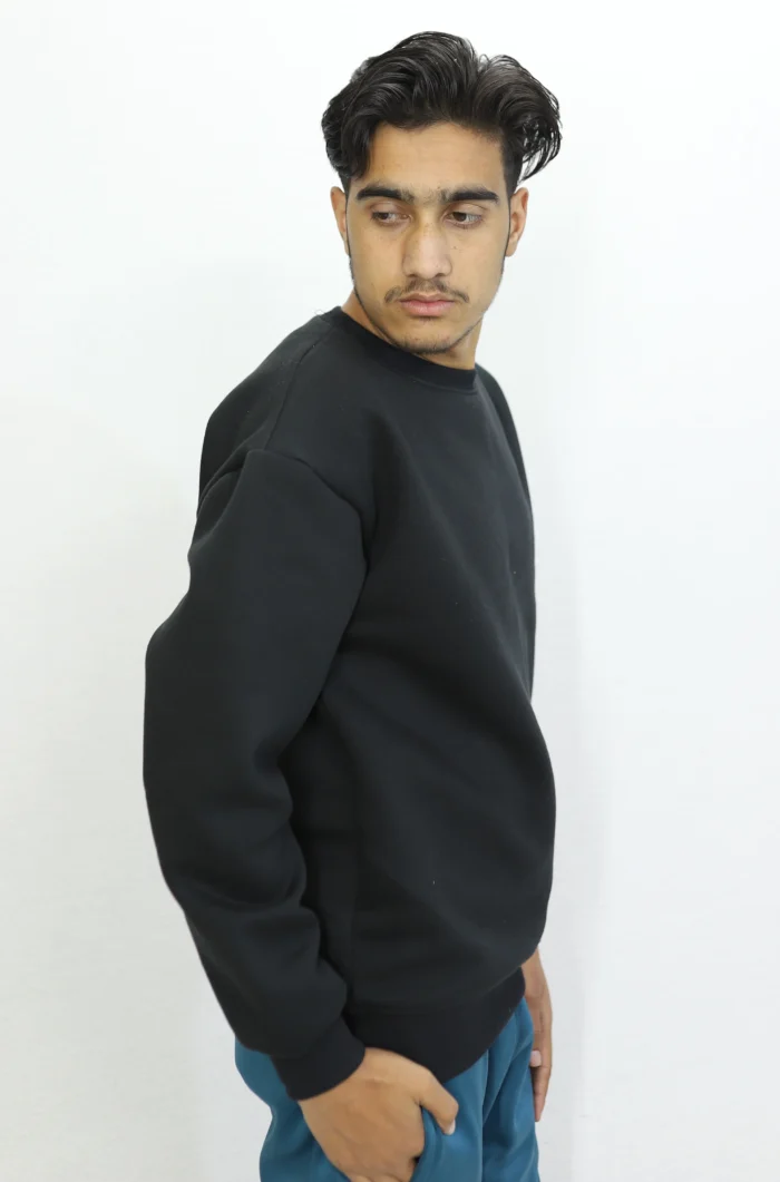 Black Stylish Sweatshirt - Image 3