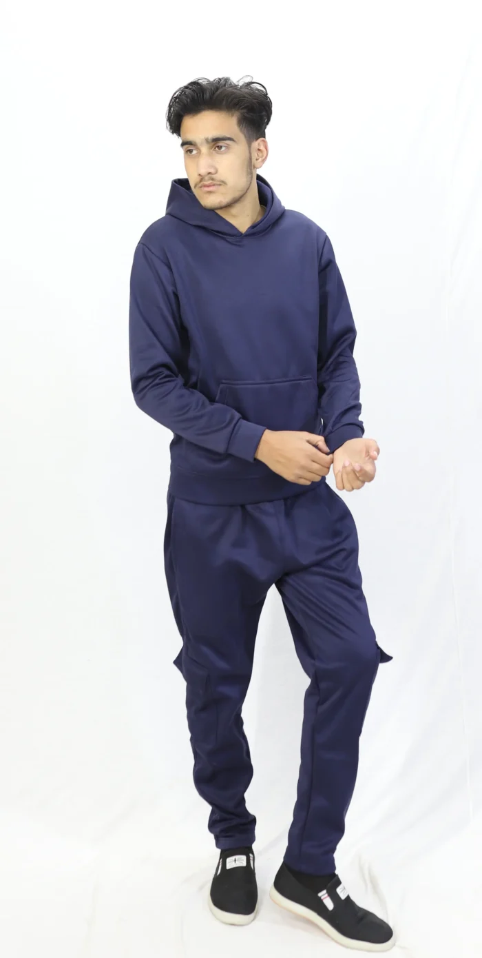 Navy Blue 4 Pocket tracksuit - Image 3