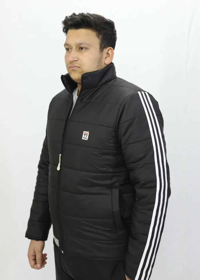 Black Puffer Jacket - Image 2