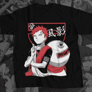 Anime T Shirt Pakistan Gaara Kazekage Graphic Tee