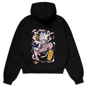 Anime Hoodie Pakistan Luffy Gear 5 One Piece Oversized