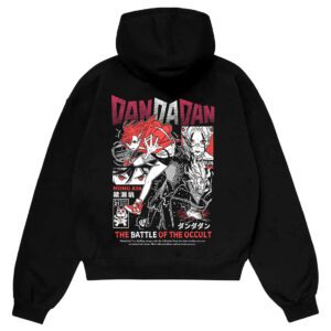 Anime Hoodie Pakistan Dandadan Momo Ken Oversized