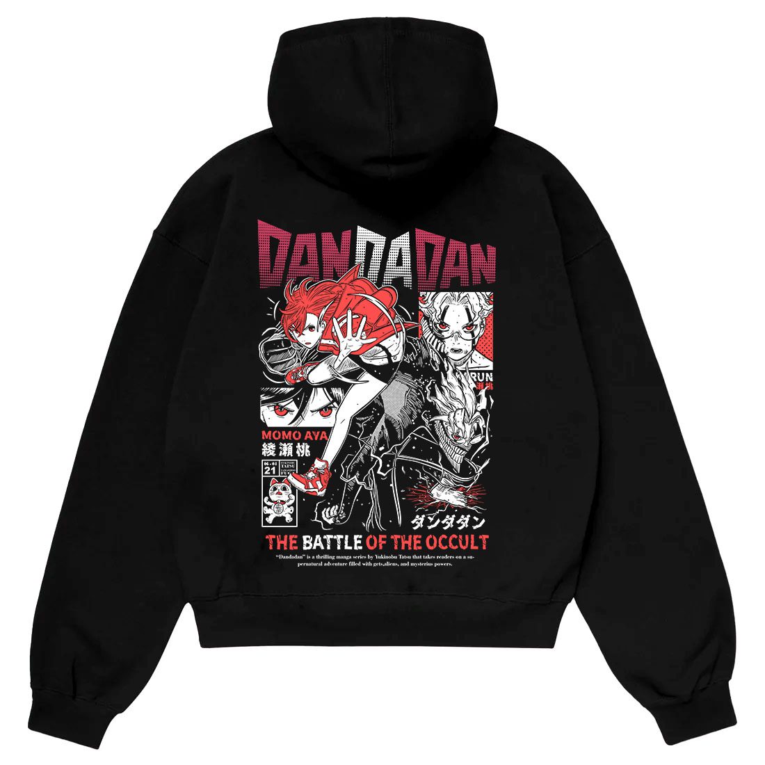 Anime Hoodie Pakistan Dandadan Momo Ken Oversized