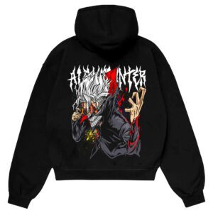 Anime Hoodie Pakistan Dark Villain Oversized Streetwear