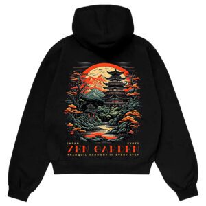 Oversized Hoodie Pakistan Zen Garden Japan Streetwear