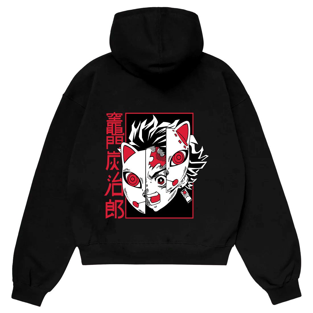 Anime Hoodie Pakistan Inosuke Mask Demon Slayer Oversized