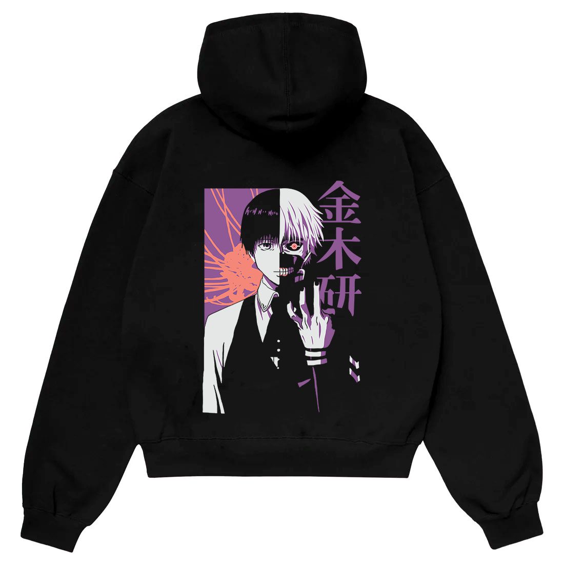 Anime Hoodie Pakistan Kaneki Tokyo Ghoul Oversized