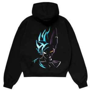Anime Hoodie Pakistan Goku Beerus Dragon Ball Oversized