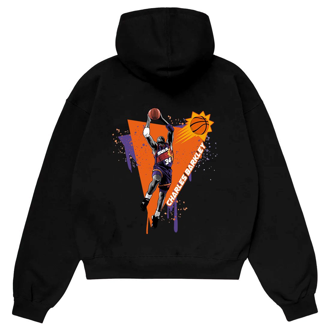 NBA Hoodie Pakistan Charles Barkley Phoenix Suns Oversized