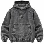 Denim hoodie