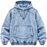 Denim hoodie
