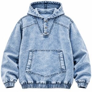 Denim hoodie