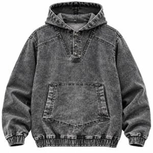 Denim hoodie